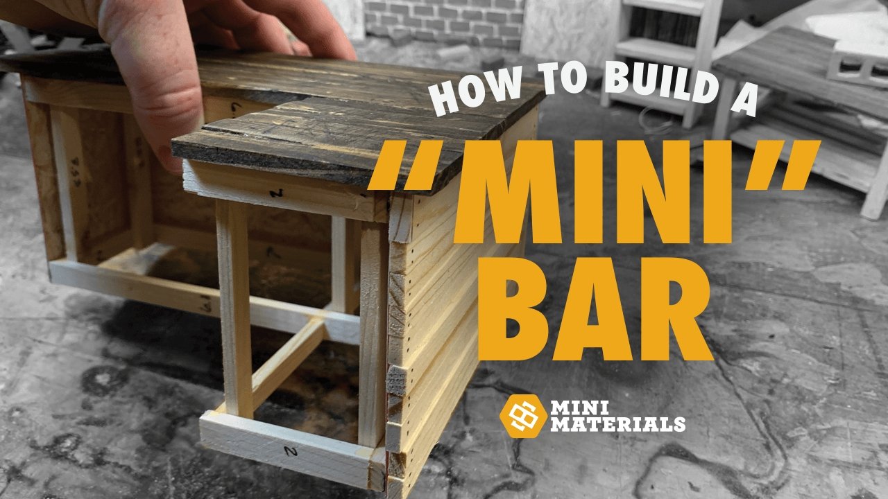 Wooden mini bar discount