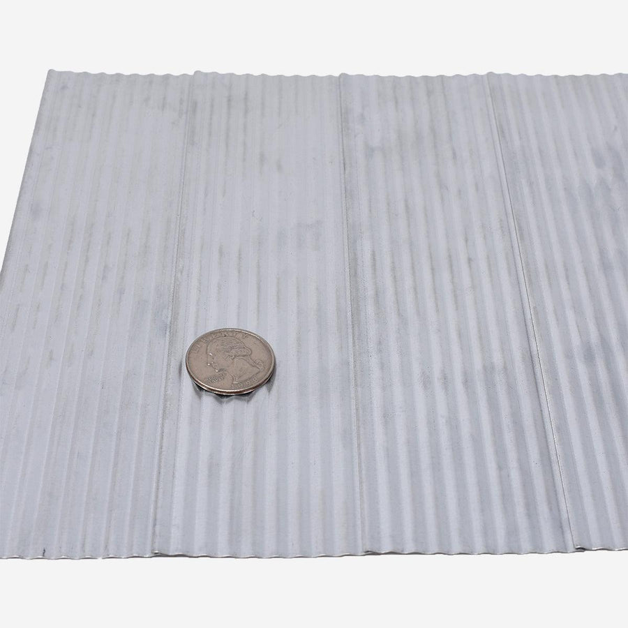 1:12 Scale Corrugated Galvanized Metal Roof and Siding Panels (4pk) - Mini Materials