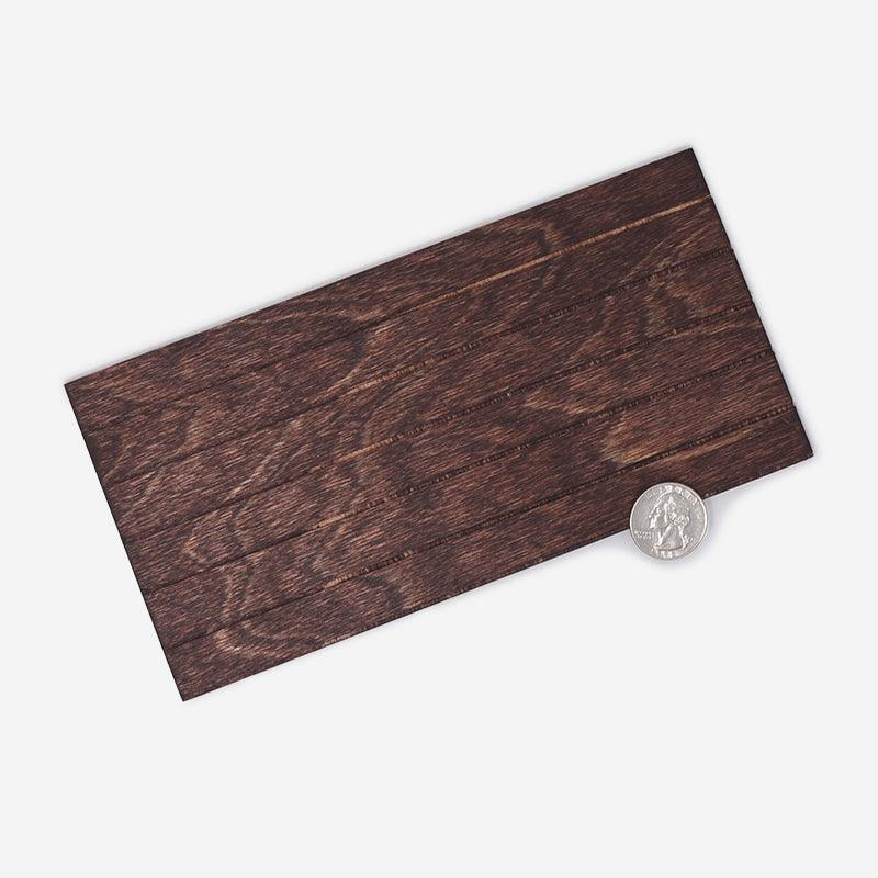 1:12 Scale Plywood Siding Panel - T1-11 – Mini Materials