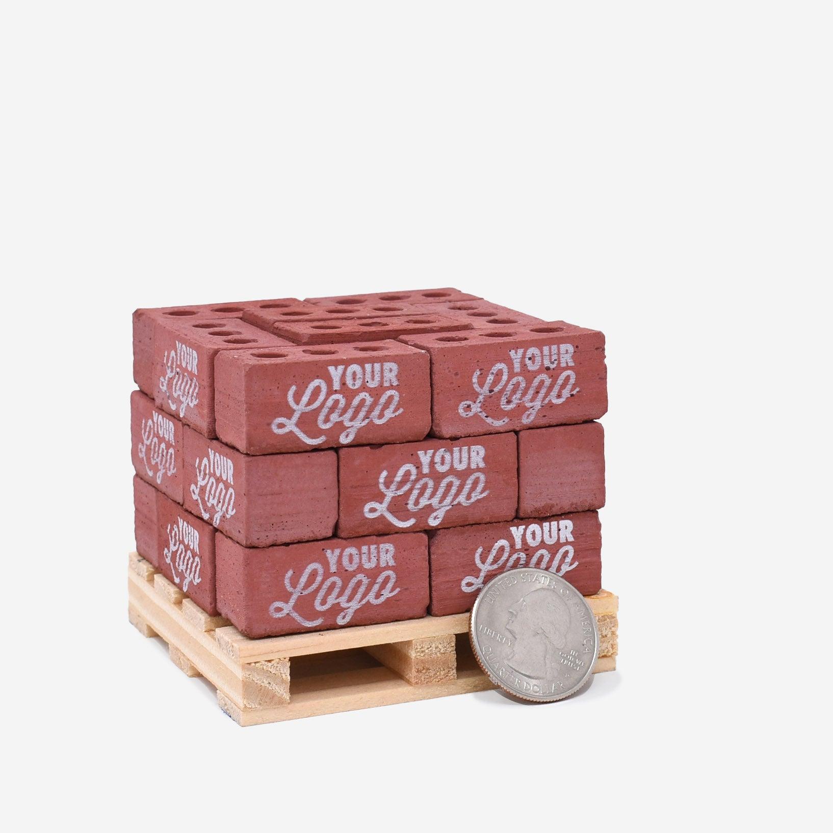 Miniature Bricks with Pallet 1:12 Scale, Mini Building Materials, School  Project