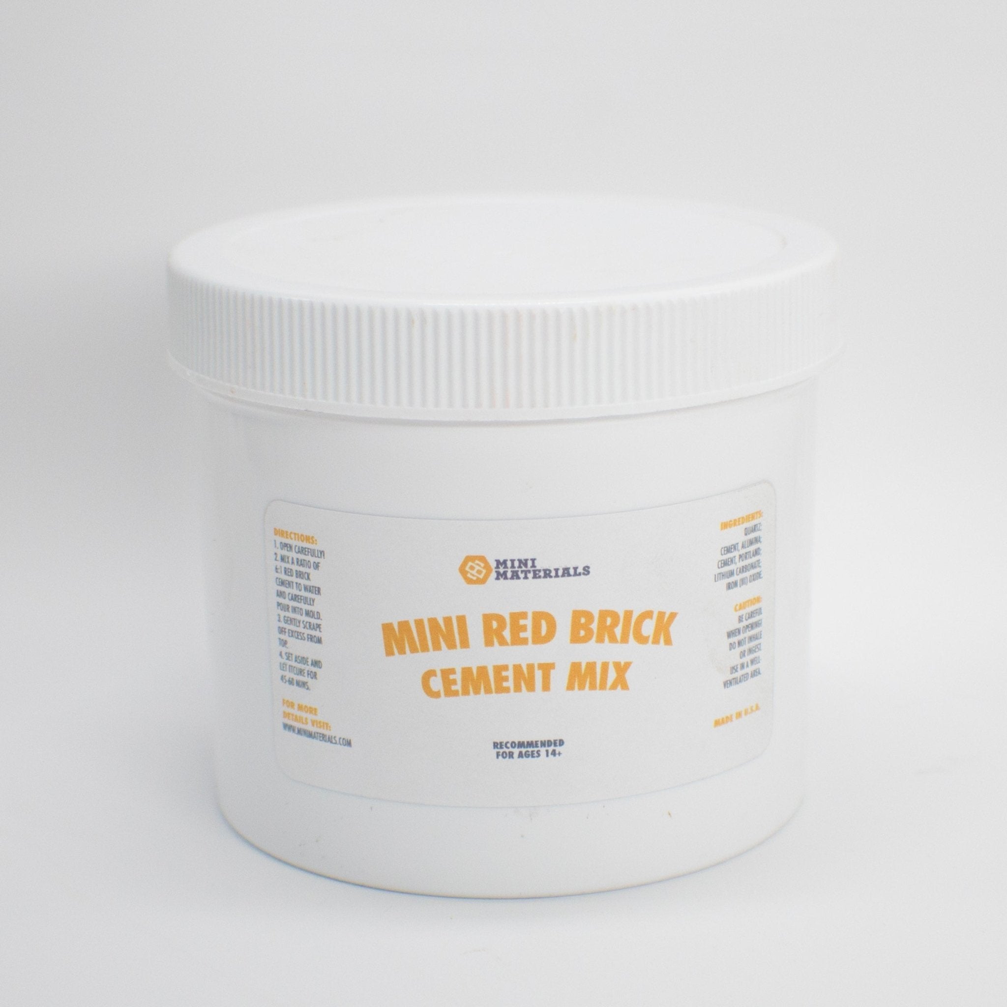 Mini Red Brick Cement Mix – Mini Materials