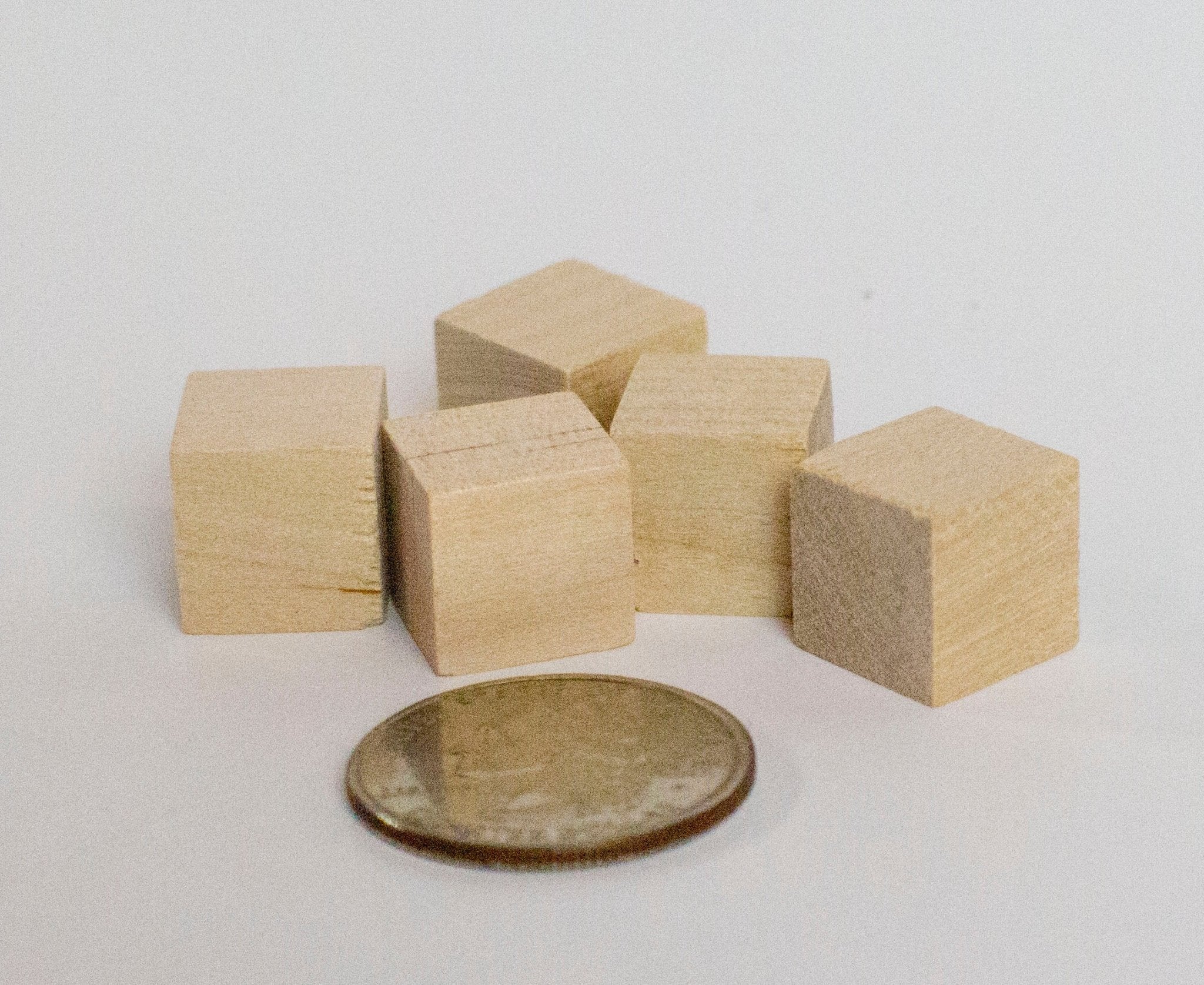 wooden cubes 2 inches