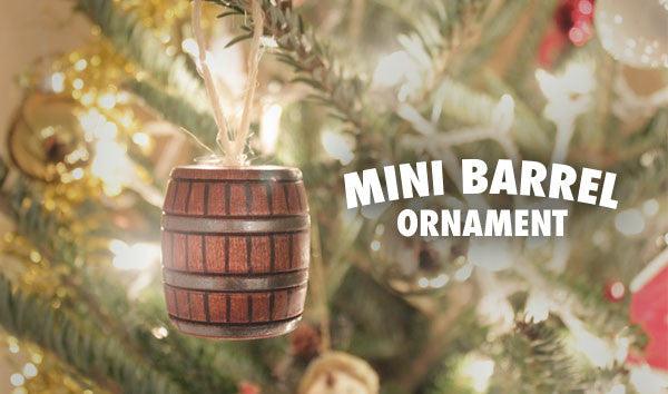 25 (Mini) DIYs of Christmas: Mini Barrel Ornament - Mini Materials