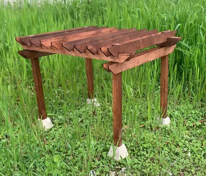 Classic Pergola Build Video - Mini Materials