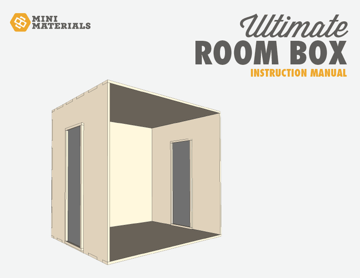 How To: 1:12 Scale Room Box - Mini Materials