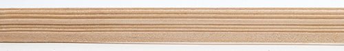 1:12 Scale Fluted Molding Baseboard Trim (1 Pack) - Mini Materials