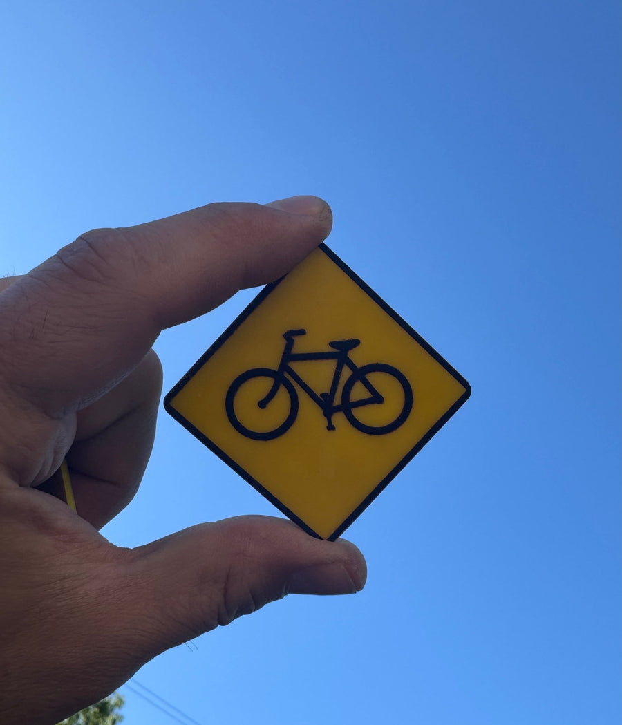 1:12 Scale Mini Bike Sign - Mini Materials