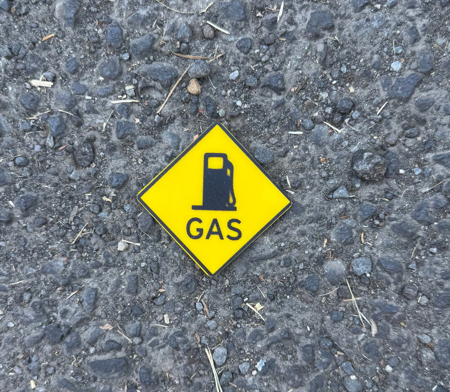1:12 Scale Mini Gas Sign - Mini Materials