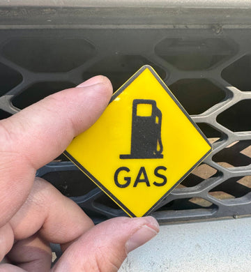 1:12 Scale Mini Gas Sign - Mini Materials