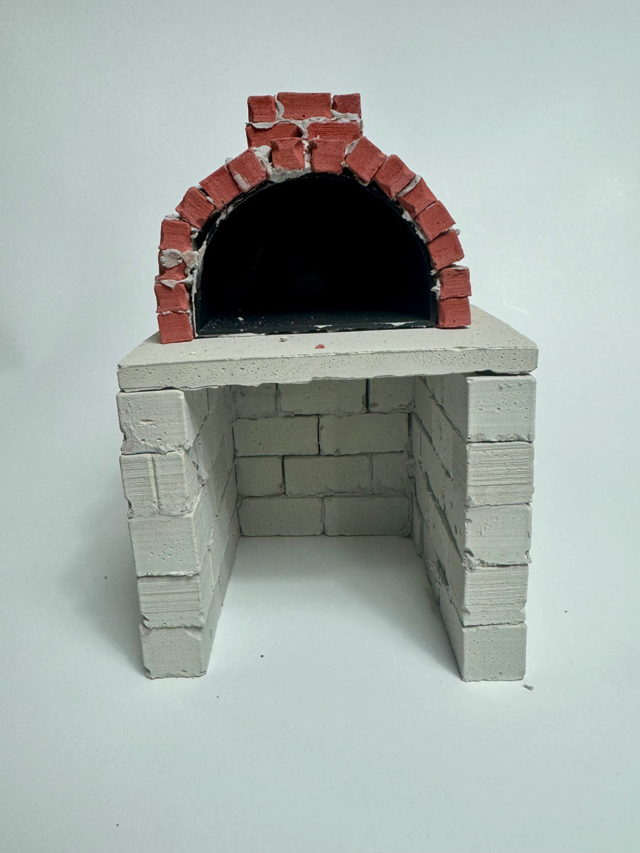 1:12 Scale Brick Pizza Oven Kit