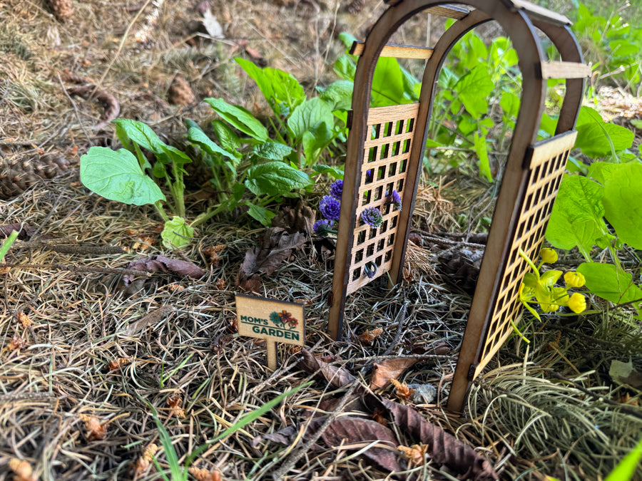 1:12 Scale Arch Garden Trellis