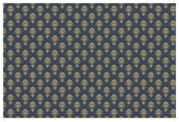 Black and Yellow Damascus Wallpaper - Mini Materials