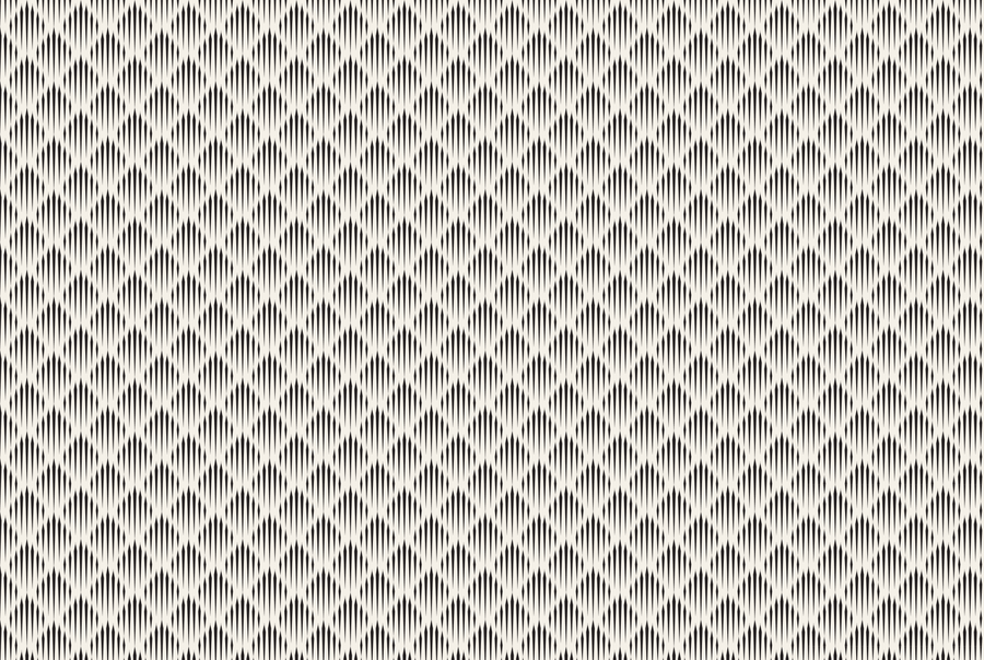 Black Art Deco Wallpaper - Mini Materials