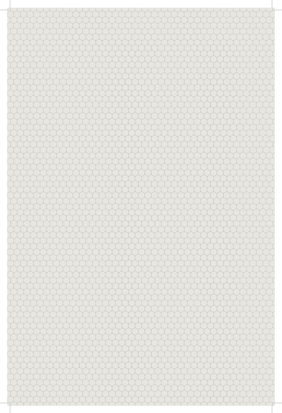 Faux Hex Tiles Wallpaper - Mini Materials