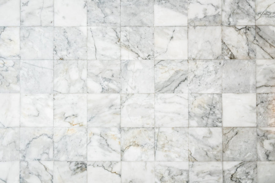 Marble Tile Miniature Flooring Sheet - Mini Materials