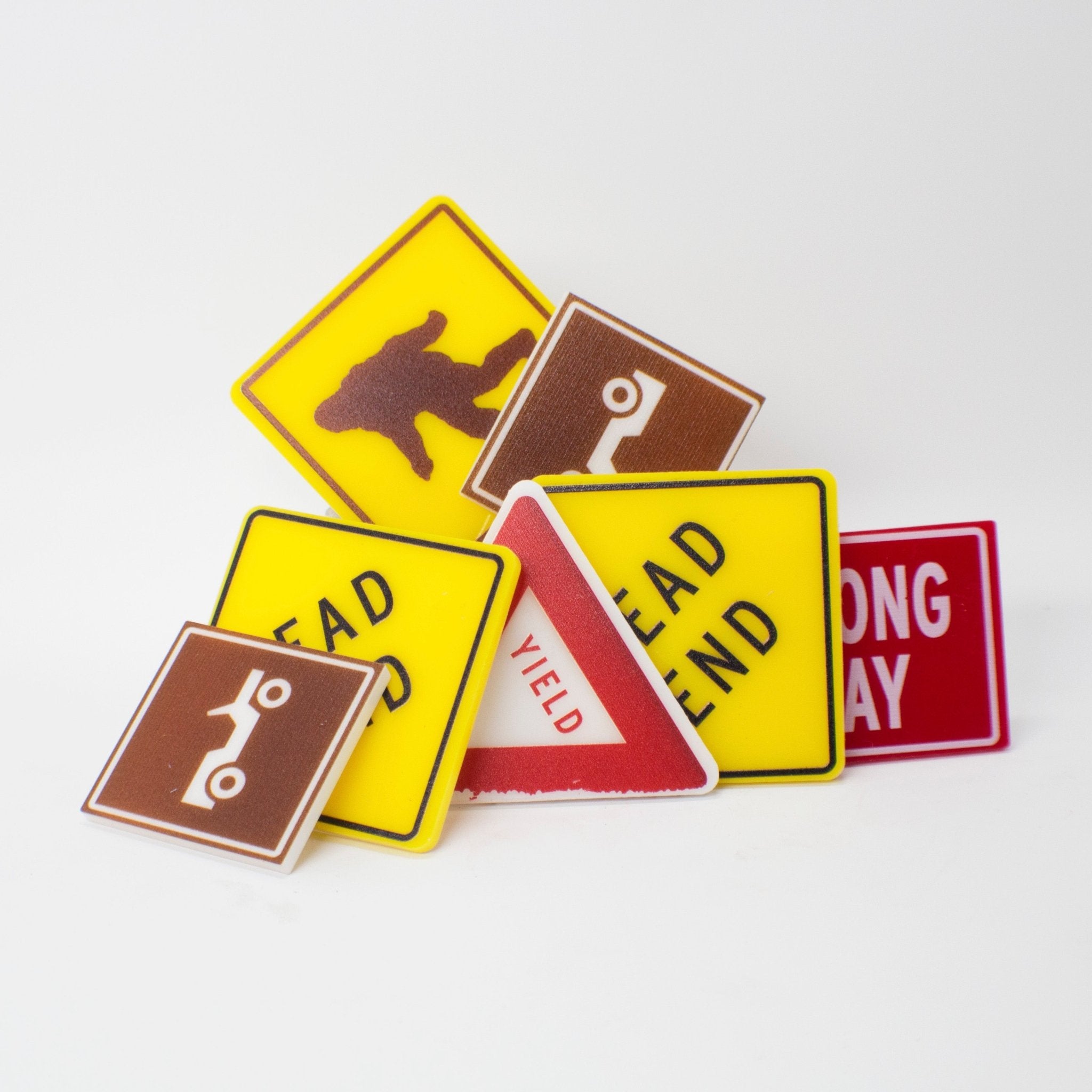 Scratch Control Sign SCRATCH 'N DENT - Signs (2 pack) – Mini Materials