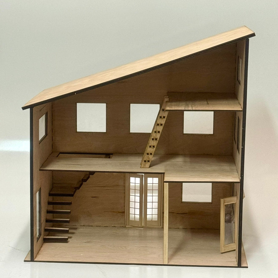 Scale Model Model House Building Supplies The Mod 1:12 Scale