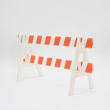 1:12 Scale A-Frame Crowd Barricade (1pk) - Mini Materials