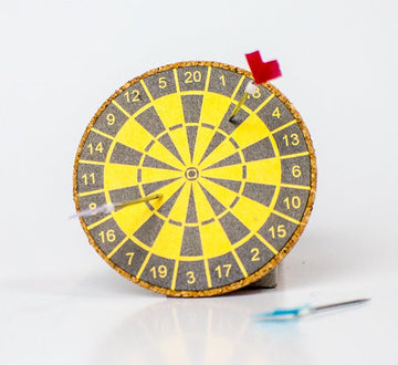 1:12 Scale Dart Board - Mini Materials