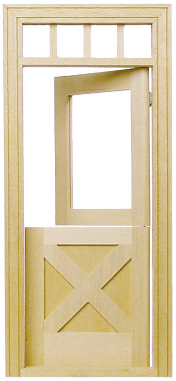 1:12 Scale Dutch Door - Mini Materials