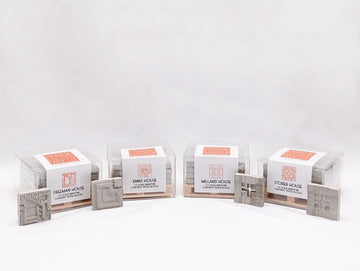 1:12 Scale Frank Lloyd Wright Textile Blocks- Box Set (Four 16pk) - Mini Materials