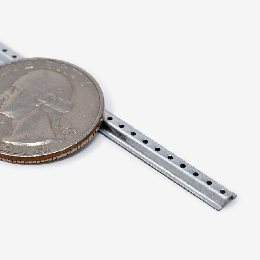 1:12 Scale Miniature Metal U-Channel Sign Post – Mini Materials