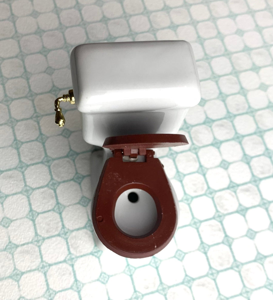 1:12 Scale Mini Bathroom Toilet - Mini Materials