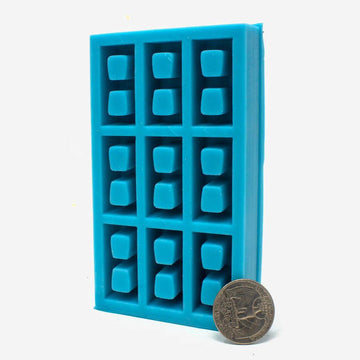 1:12 Scale Mini Cinder Block Mold - Mini Materials