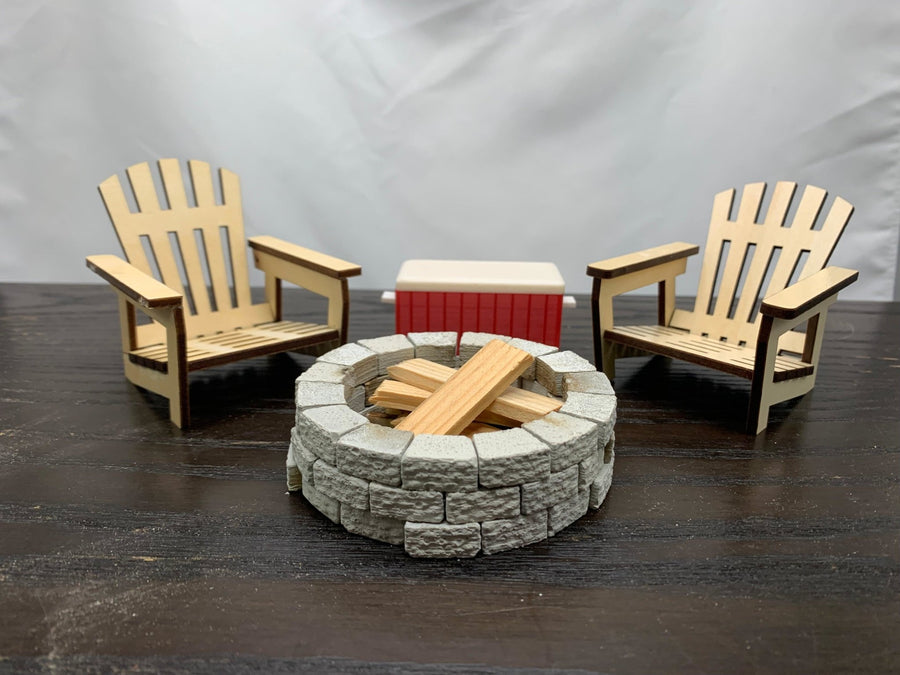 1:12 Scale Mini Club Chair - Mini Materials