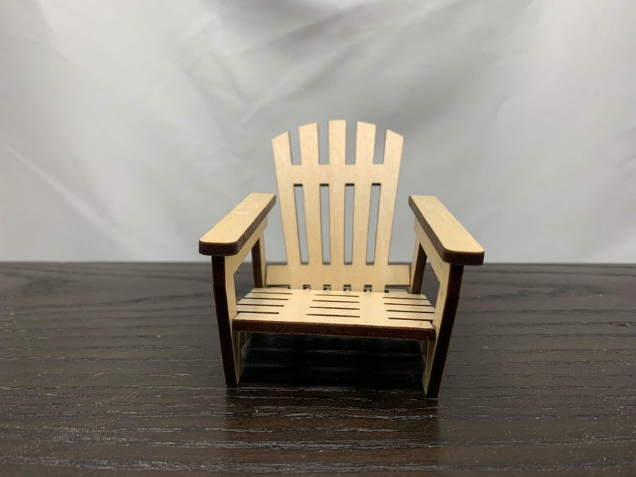 1:12 Scale Mini Club Chair - Mini Materials