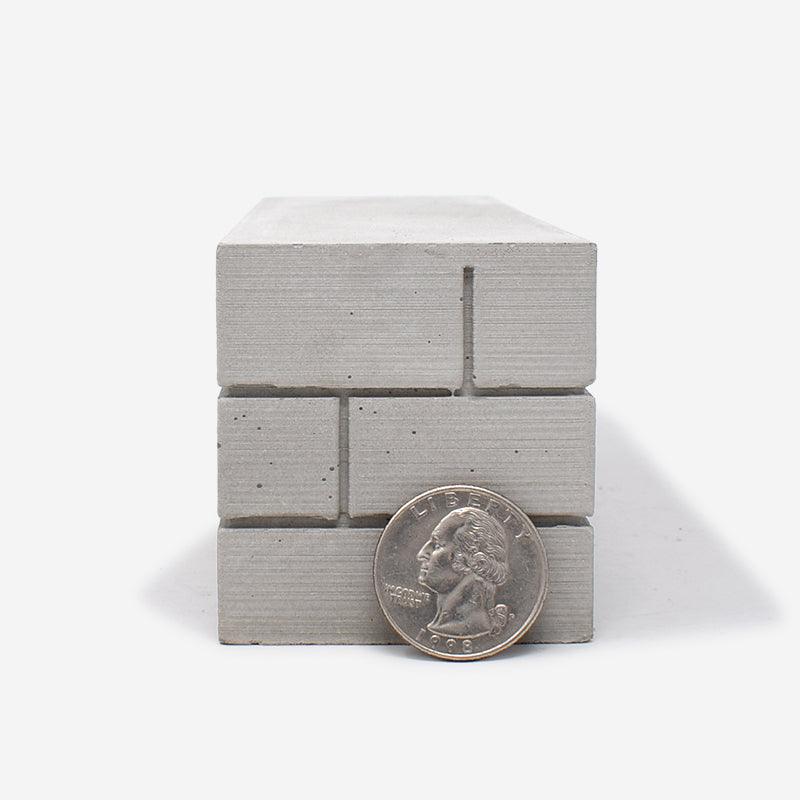 1:12 Scale Mini Concrete Block Wall - Mini Materials