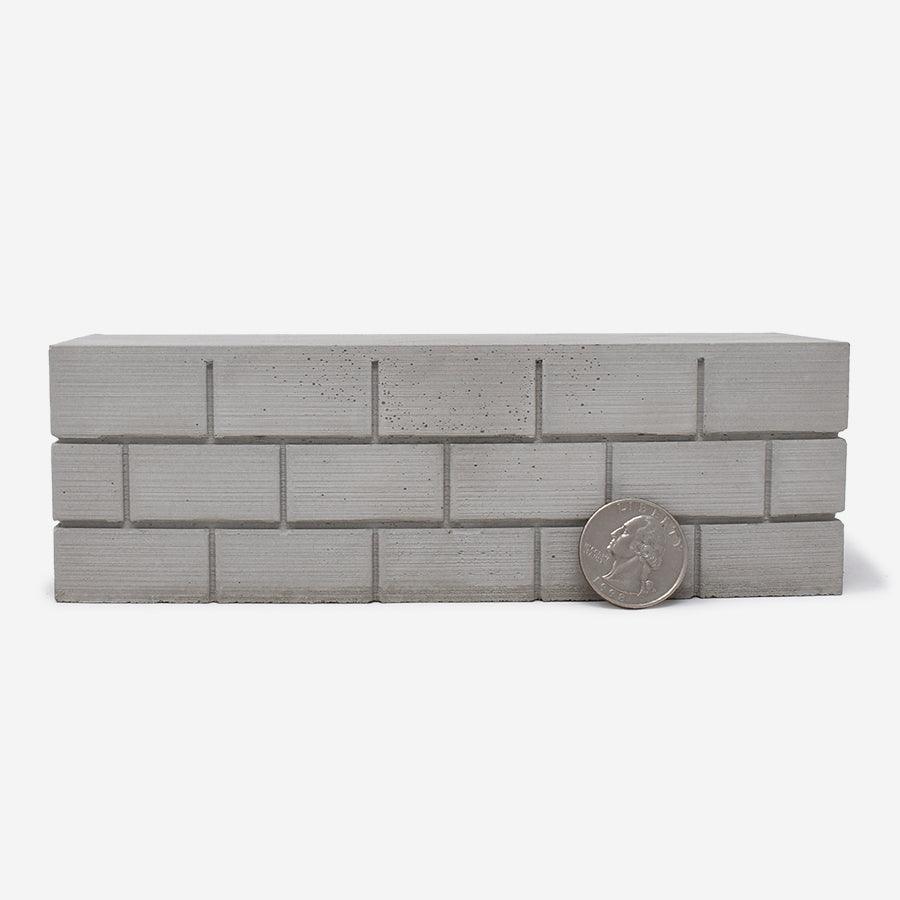 1:12 Scale Mini Concrete Block Wall - Mini Materials