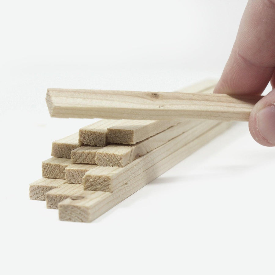 1:12 Scale Mini Lumber - 2x4x12 (Dozen) - Mini Materials