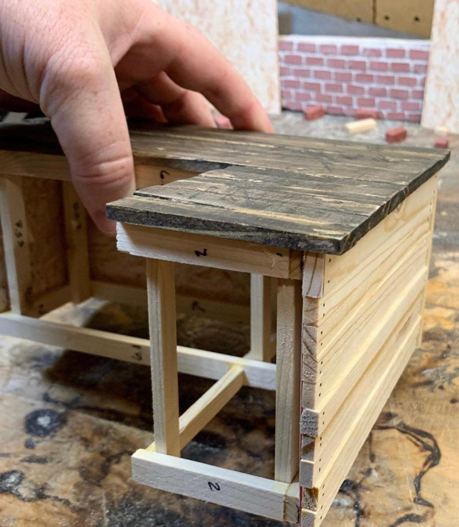 1:12 Scale Mini Lumber - 2x4x12 (Dozen) - Mini Materials