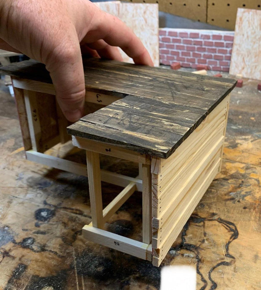 1:12 Scale Mini Lumber - 2x4x8 (Dozen) - Mini Materials