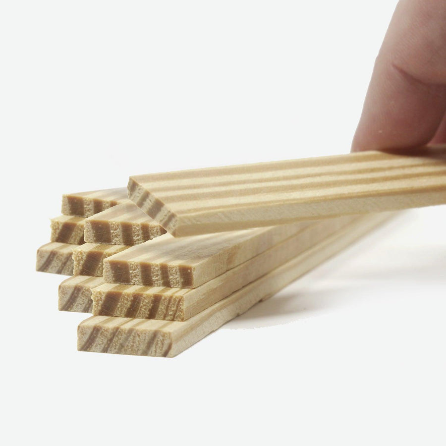 1:12 Scale Mini Lumber - 2x8x8 (Dozen) - Mini Materials