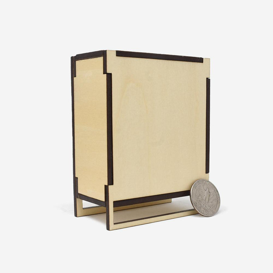 1:12 Scale Mini Modern Dresser (Basswood) Mini Materials 1:12 Scale Mini Modern Dresser (Basswood) Mini Materials