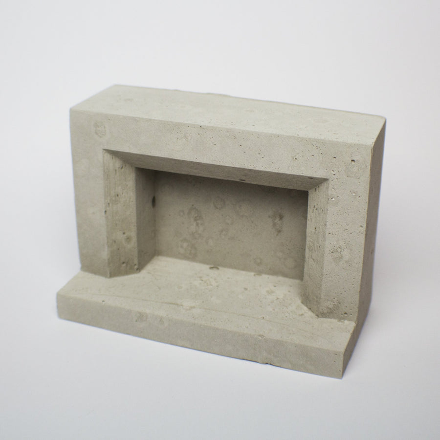 1:12 Scale Mini Modern Fireplace - Mini Materials