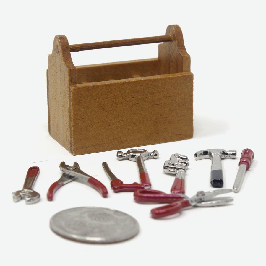 1:12 Scale Mini Toolbox (9pk) - Mini Materials