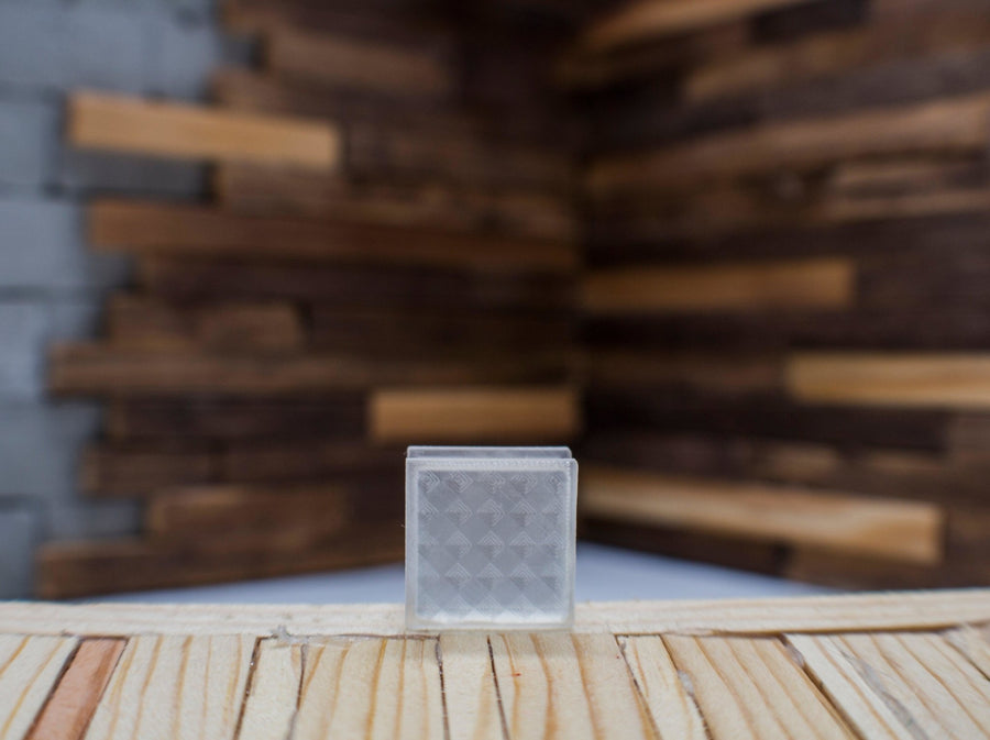 1:12 Scale Mini Translucent Block - Smooth and Diamond Finish (10 pack) - Mini Materials