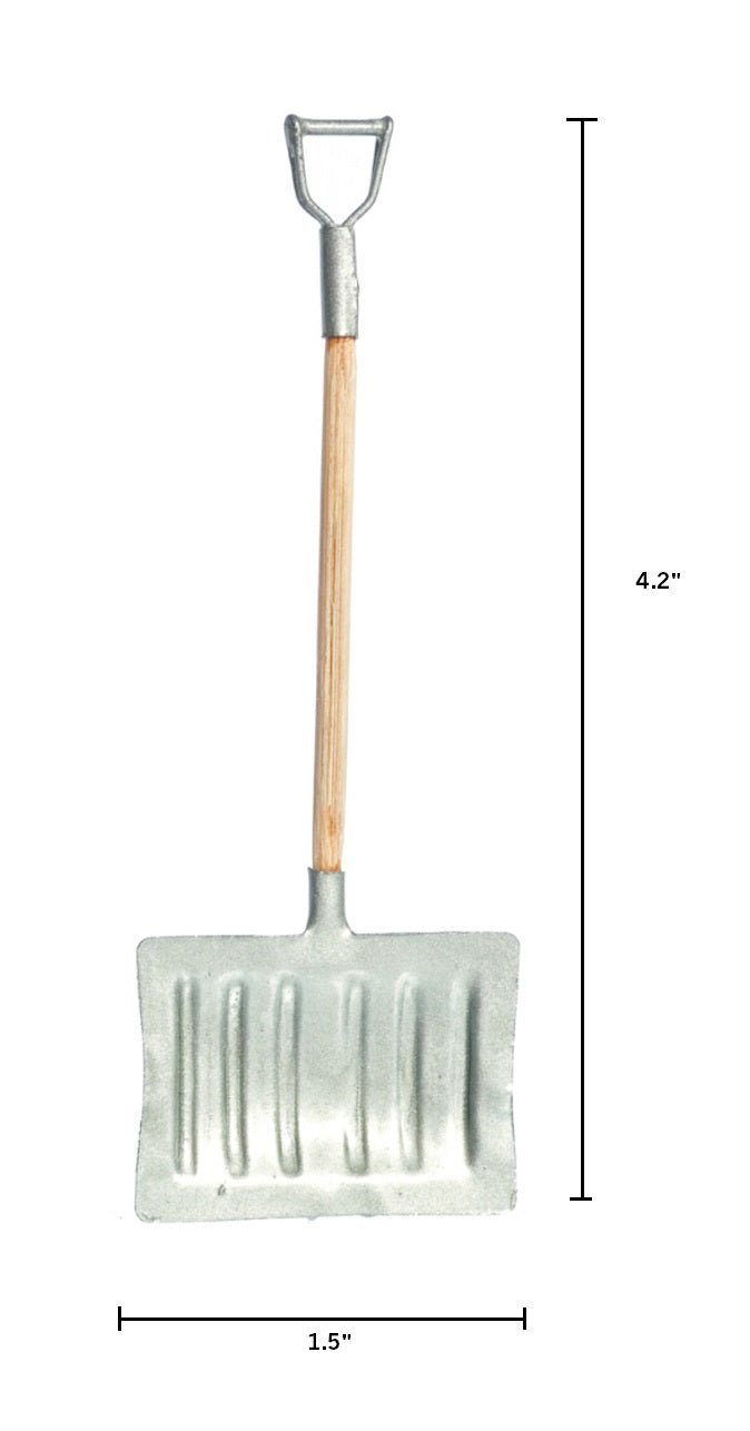 1:12 Scale Snow Shovel - Mini Materials