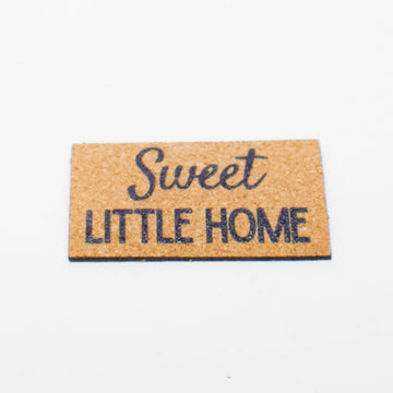 1:12 Scale Welcome Mat - Sweet Little Home - Mini Materials