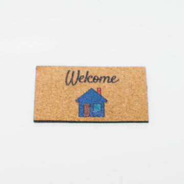 1:12 Scale Welcome Mat - Welcome Home - Mini Materials