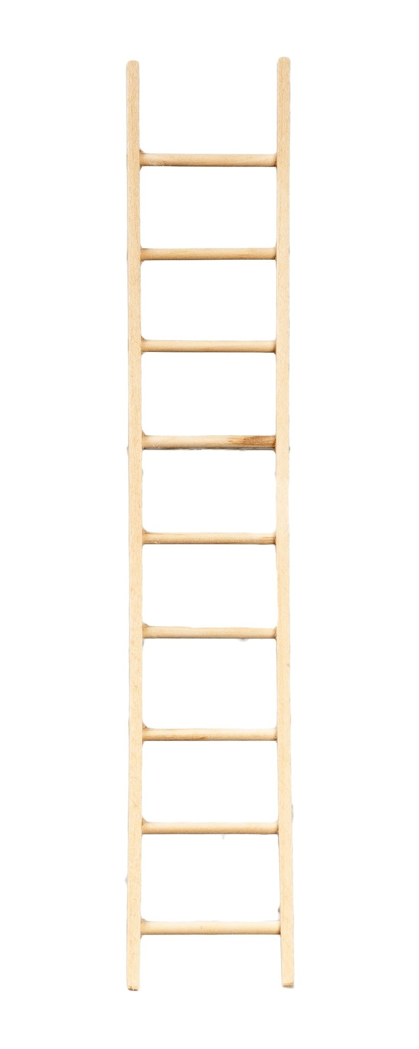 1:12 Scale Wooden Ladder - Mini Materials