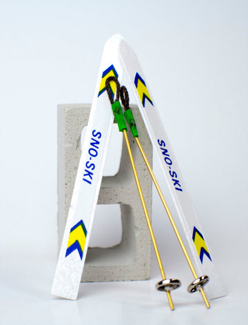 1:12 Skis and Poles - Mini Materials