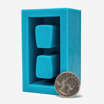 1:6 Scale Mini Cinder Block Mold - Mini Materials
