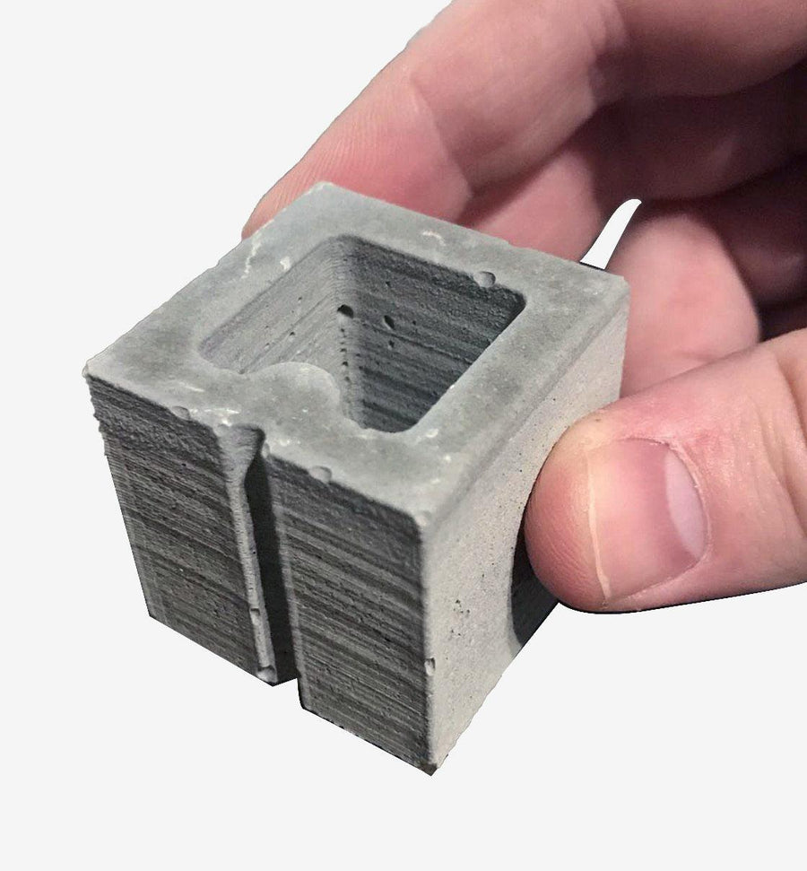 1:6 Scale Mini Half Cinder Blocks (2pk) - Mini Materials