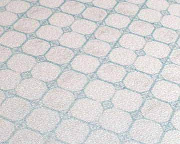 Light Blue Square Tile Miniature Flooring Sheet - Mini Materials