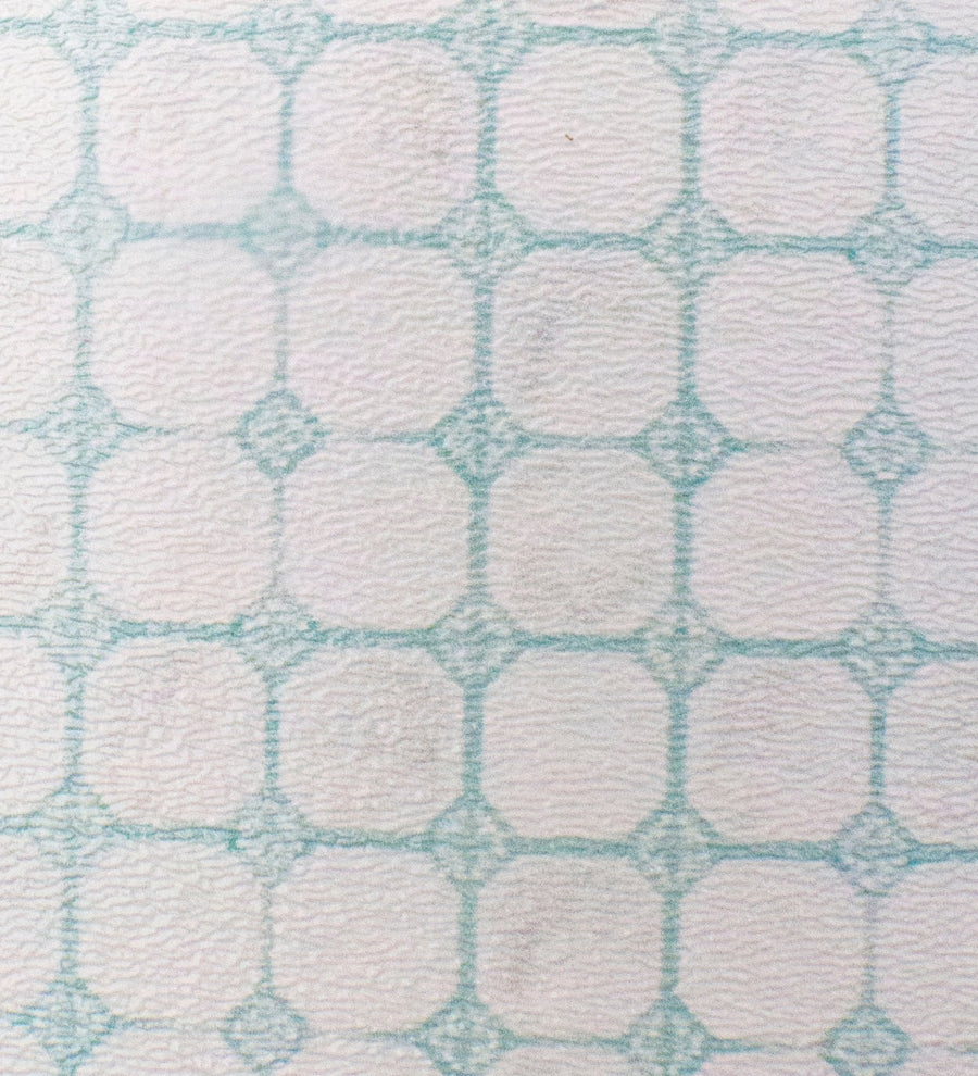 Light Blue Square Tile Miniature Flooring Sheet - Mini Materials