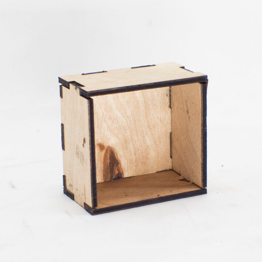 Micro Room Box Wood- Custom Size (Max Dimensions 4